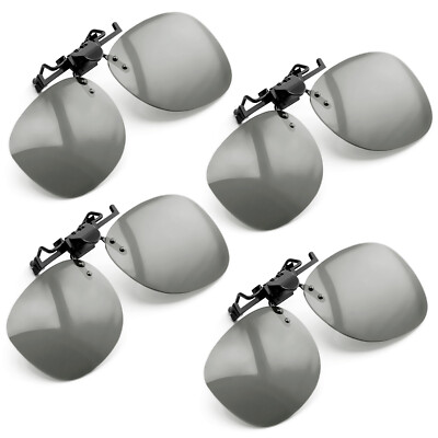 PRECORN 4x 3D Brille Clip-On Univer. passive 3D Brille für Brillenträger Cinema