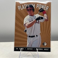 1995 TIM SALMON SP Platinum Power #PP17 California Angels (1394)