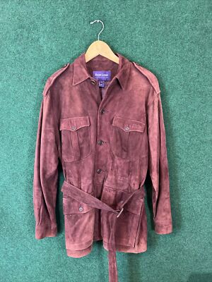 RALPHLAUREN PURPL LABEL　COTTONNYLON COAT Vintage Ralph Lauren Collection Purple Label Coat Sz 8 | eBay