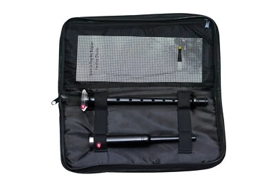 HOUSE OF SCOTLAND Polypenco Practice Chanter with Black Finish and Transparent Tip Bagpipe Practic