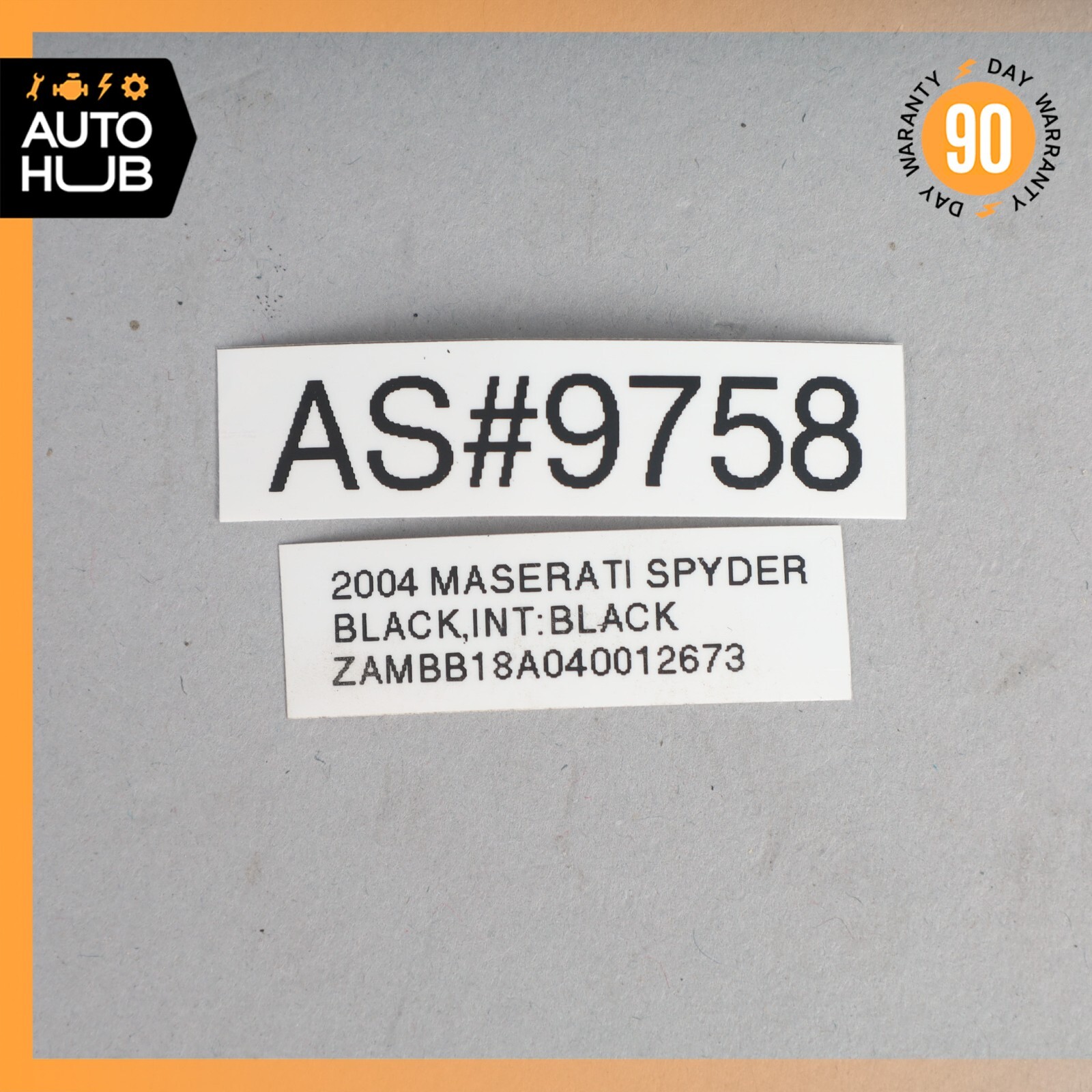 02-07 Maserati Spyder M138 GT Right Side Main Top Drive Lift Cylinder OEM 49k