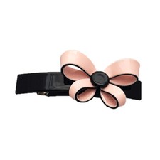 Hair Accessory - Pink Ribbon French Barrette Hair Clip STS072