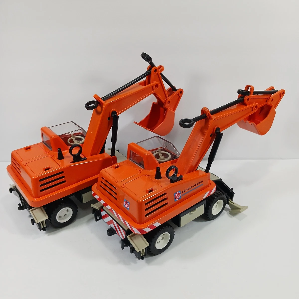 cleaner aluminum Deviation Lot of 2 Vintage Playmobil Construction 3472 Orange Excavator Back Hoe W Germany | eBay cleaner aluminum Deviation Lot of 2 Vintage Playmobil Construction 3472 Orange Excavator Back Hoe W Germany | eBay