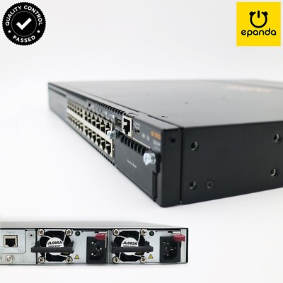 HPE Aruba 3810M 24G 1-slot JL071A 24 GigE Switch 2xPower Supply 