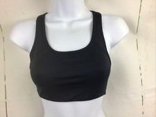 Victoria's Secret PINK Black Ultimate Unlined Racerback Sports Bra Sz. XS