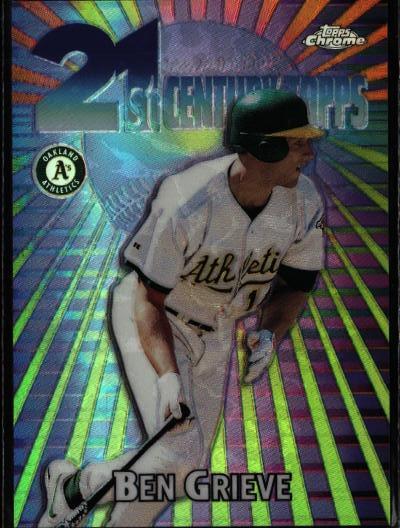 2000 Topps Chrome #C1 Ben Grieve 21st Century Refractors C695