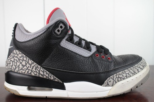 jordan 3 black cement ebay