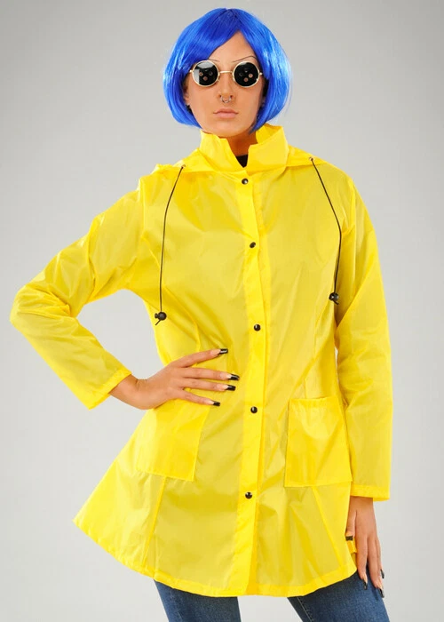 Yellow raincoat best sale