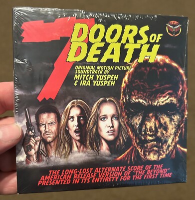 7 Doors Of Death Soundrack CD! Rare! Still Sealed! Eibon Press! Fulci Lives!