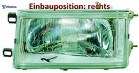 Abakus 212-1110R-LD Hauptscheinwerfer Rechts Scheinwerfer FüR Toyota