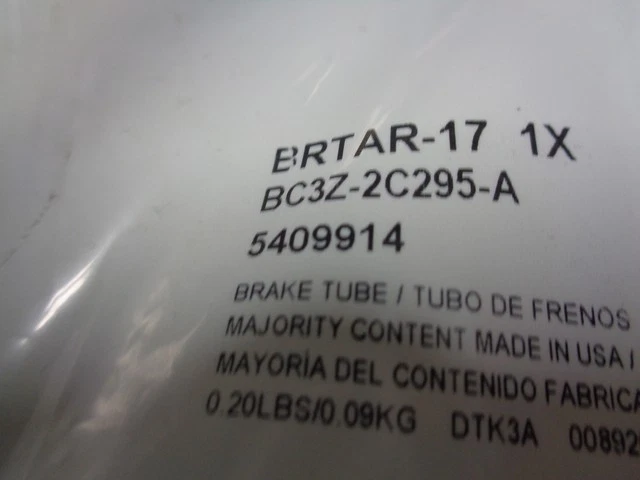 Manguera de presión ABS original Ford BC3Z-2C295-A Foto 2 de 4