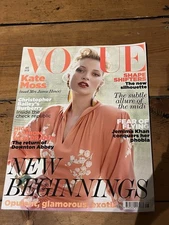 Vogue Magazine August 2011 Kate Moss On Cover Fashion