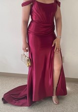Sherri Hill Red/Burgundy Gown Prom Dress Size 12