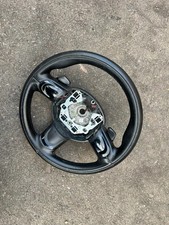 BMW Mini Cooper S R56 JCW Black 3 Spoke Steering Wheel with Paddle Shifts