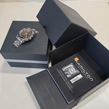 Hamilton Jazzmaster Seaview Chronograph Men's Watch from Japan