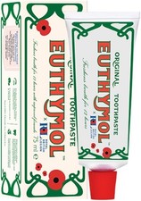 3x Original Euthymol Zahnpasta 75ml , Zahncre...
