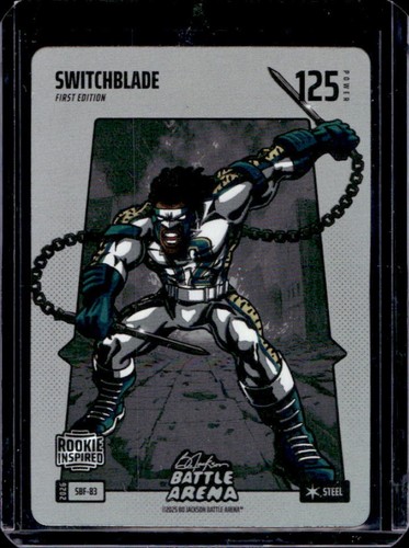 2026 Bo Jackson Battle Arena Griffey Switchblade Silver Battlefoil #SBF-83