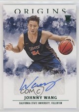 2021-22 Panini Chronicles Draft Picks Origins Rookie Green Johnny Wang Auto i6j