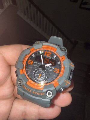    NEW!! Activa Vextron X Invicta DUAL TIME Men's Watch 52mm Grey ACW1637-010