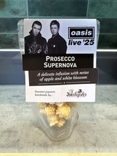 2x Joe&Seph's Oasis Live 25 Prosecco Supernova Limited Edition Popcorn