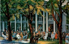 cab, Equinox House, Manchester-in-the-Mountains, Vermont, Presidents, Postcard