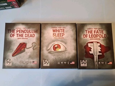 50 CLUES Leopold 1-3 Thriller Escape Krimi Crime englisch 