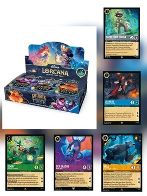 Disney Lorcana Whispers from the Deep 2025 Single Cards NO FOIL Sleeved NM DE