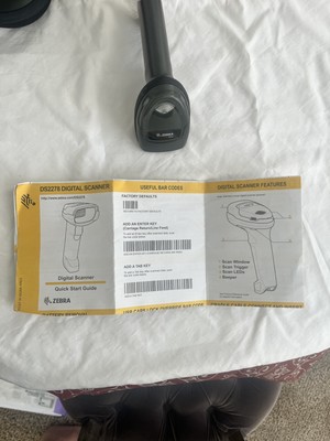 Zebra DS2278 Cordless Barcode Scanner - DS2278-SR00007ZZWW
