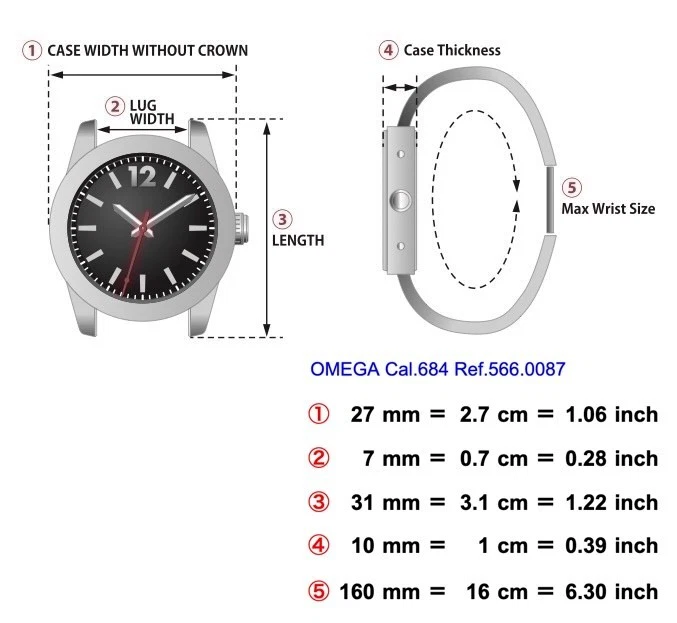 OMEGA Seamaster Cal.684 AT azul marino 27 mm vintage 1975 sin tarifas *OH reparado* vintage para mujer Foto 2 de 4