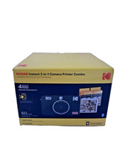 Kodak Instant 2 in 1 Camera and Printer Combo With Sealed New Cartridge