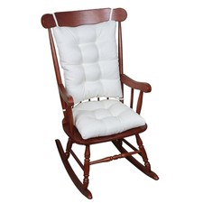Klear Vu Omega Non-Slip Rocking Chair Cushion Assembled In Usa Thick Tufted