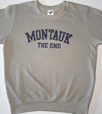 MONTAUK THE END - Crewneck Sweatshirt - Large