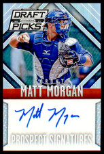 2014 Prizm Perennial D.P. Signatures Matt Morgan #72 Silver Prizm (AU, RC)