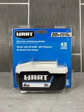 HART HPB03 20V Lithium-Ion 4Ah Battery Works With All Hart 20V Products NEW