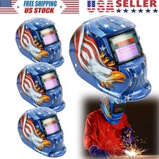4X Solar Welder Helmet True Color Auto-Darkening Welding Helmet ARC TIG MIG Weld