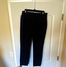 Zara Women s Black Solid Dress Pants Regular Size M Classic Workwear Style
