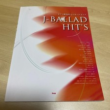 J-BALLAD HIT'S Piano Sheet Music Japan Ballads Used dd4