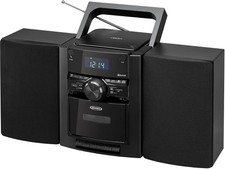 JENSEN CD-785 Bluetooth Portable CD Music System with Cassette Player and AM/...