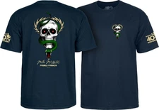 Powell Peralta Mike McGill 40TH ANNIVERSARY McTWIST SKULL AND SNAKE Shirt NAVY