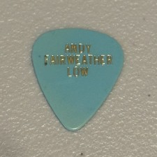 Andy Fairweather Low Eric Clapton Tour Guitar Pick Pink Floyd Foulweather High
