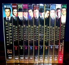 Lot 11 DVD Murdoch Mysteries Season 1-10 + Christmas Movie 1 2 3 4 5 6 7 8 9 10