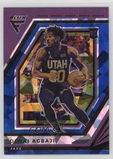 2022-23 Panini Flux Rookies Blue Cracked Ice Prizm 22/25 Ochai Agbaji #245 t2a