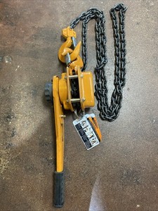 Magna Lifting 1-1/2 Ton Lever Hoist 10FT Lift With Load Chain LH15005