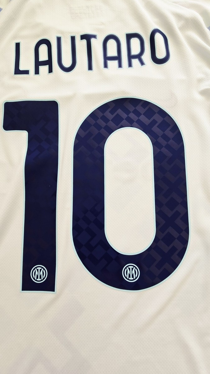 2025/26 NIKE INTER MILAN #10 LAUTARO SERIE A AWAY SOCCER JERSEY