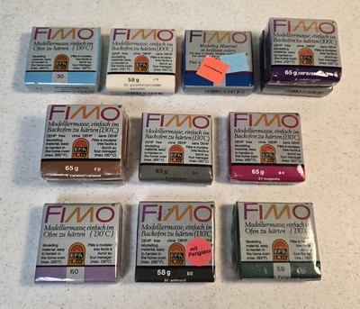 Eberhard Faber FIMO Original Polymer Modeling Clay - Lot of 12