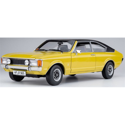 Touring Modellautos Maßstab 1:18 Ford Granada Consul Coupe GT 2.3 - Daytona gelb
