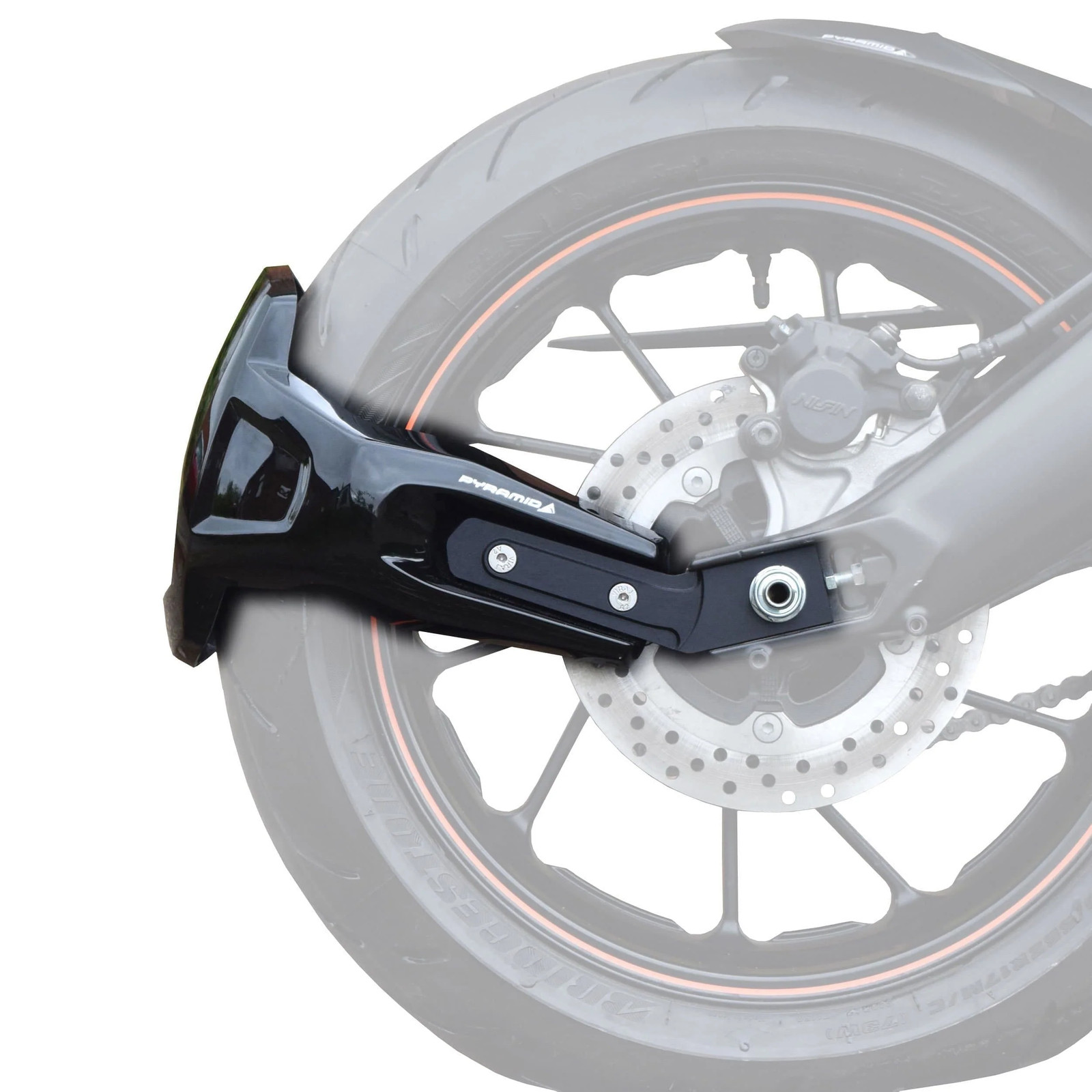 Pyramid Spray Guard | Gloss Black | Yamaha MT-09 2013>2020