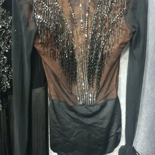 Colorful Beaded Dance Costume Set Official