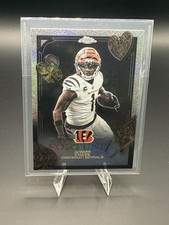 Ja'Marr Chase 2025 Topps Chrome Football Fortune 15 Refractor