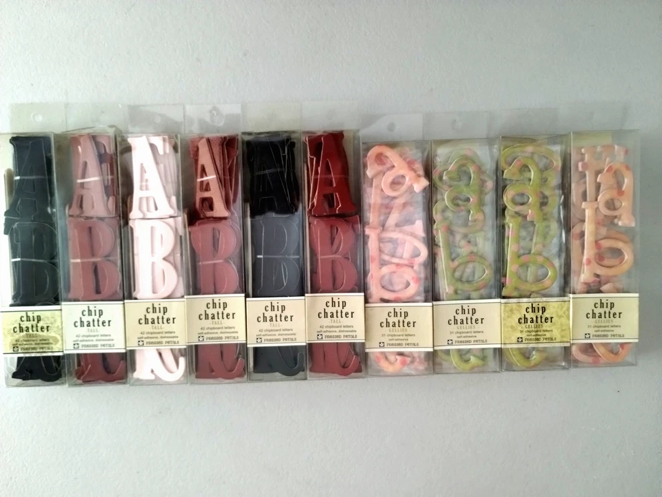 Jolee's TRAVEL Scrapbook Stickers  lot + CHIP CHATTER chipboard letters - Image 2 of 4